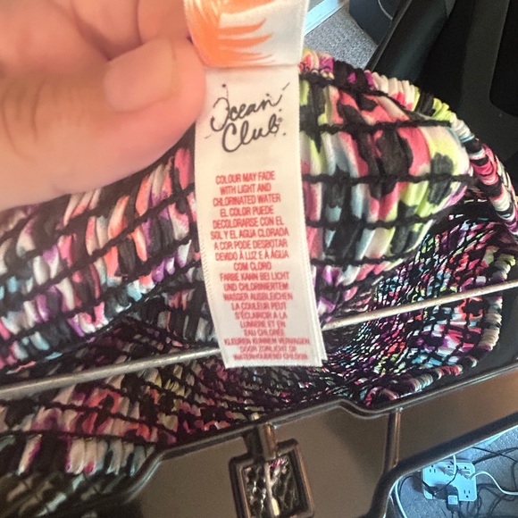 Tube tope sundress multicolor neon cheetah print size 18/20 - Picture 7 of 7